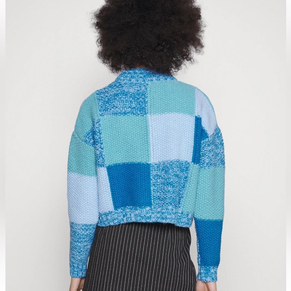COTTON:ON Sweater Colorblock Blue - Picture 9 of 11
